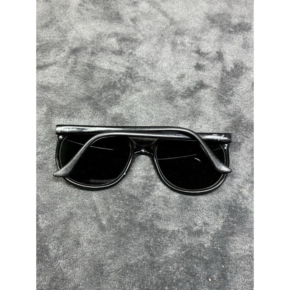 Vintage 90s Ray Ban Bausch & Lomb Black Frame Sunglasses France Worn Used Rare